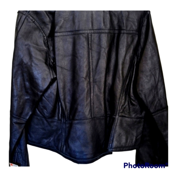 NWT Wilson's Black Leather Jacket - Picture 2 of 6
